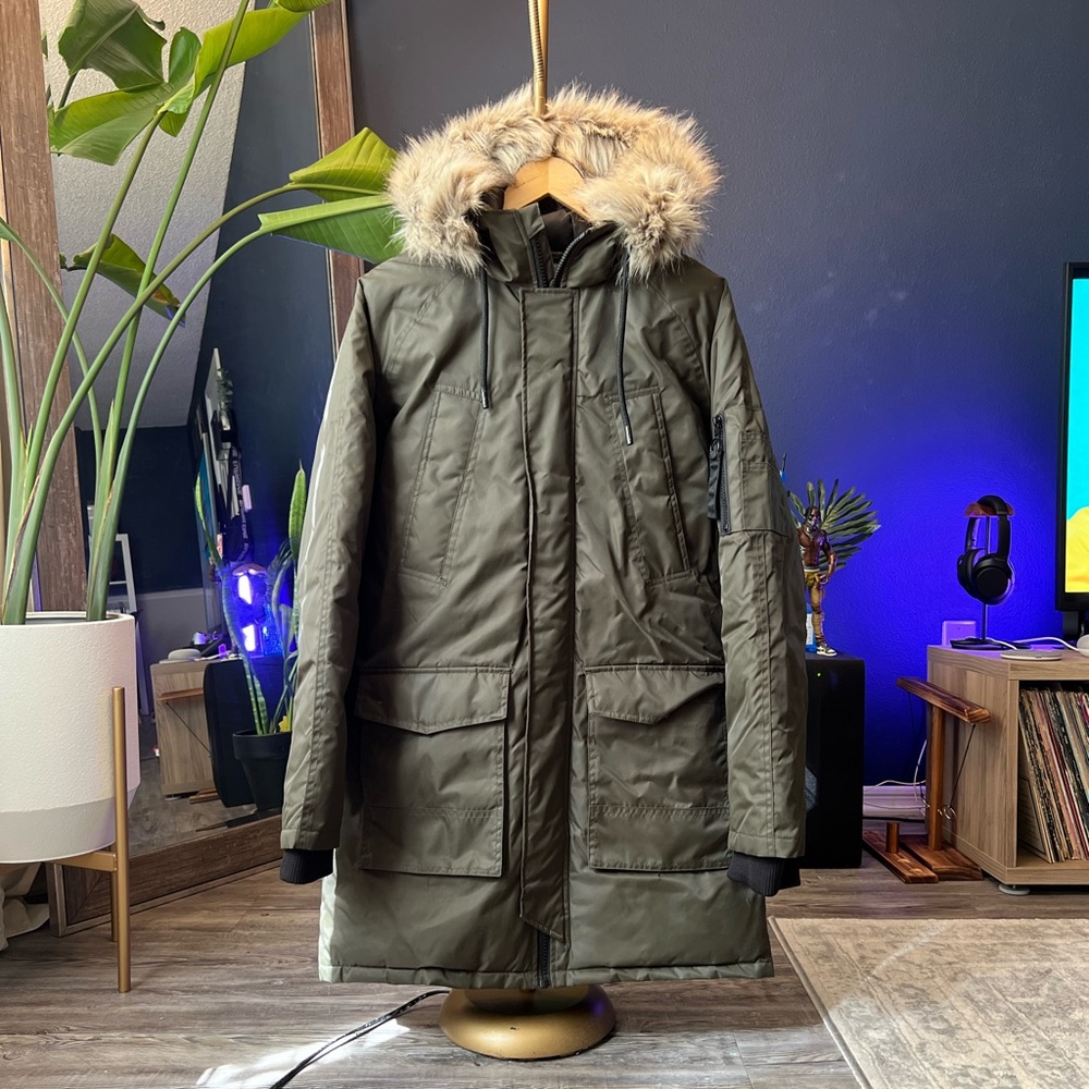 H&M parka coat